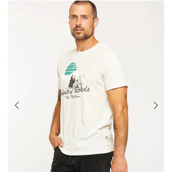 NWT Sol Angeles Country Road Take Me Home Crew Tee Shirt Men's M - Picture 2 of 13